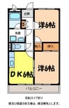 飯田線（長野県内）/木ノ下駅 徒歩10分 2階 築25年 2DKの間取り