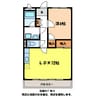 飯田線（長野県内）/木ノ下駅 徒歩10分 3階 築25年 1LDKの間取り