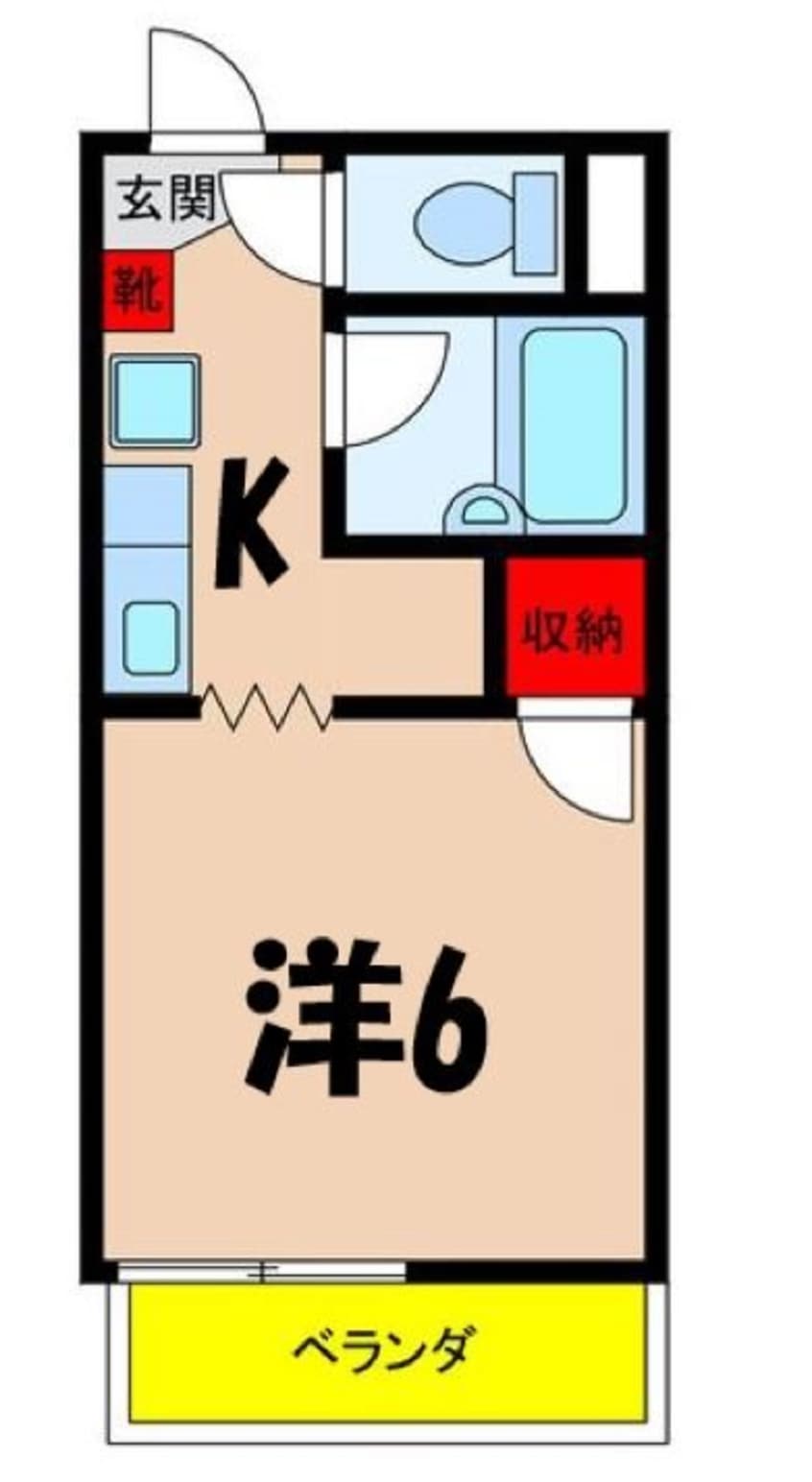 間取図 サープラス恵比寿