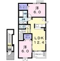 クレストBの間取図