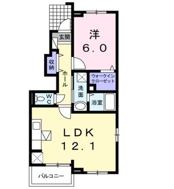 間取図 カーサレーノ３