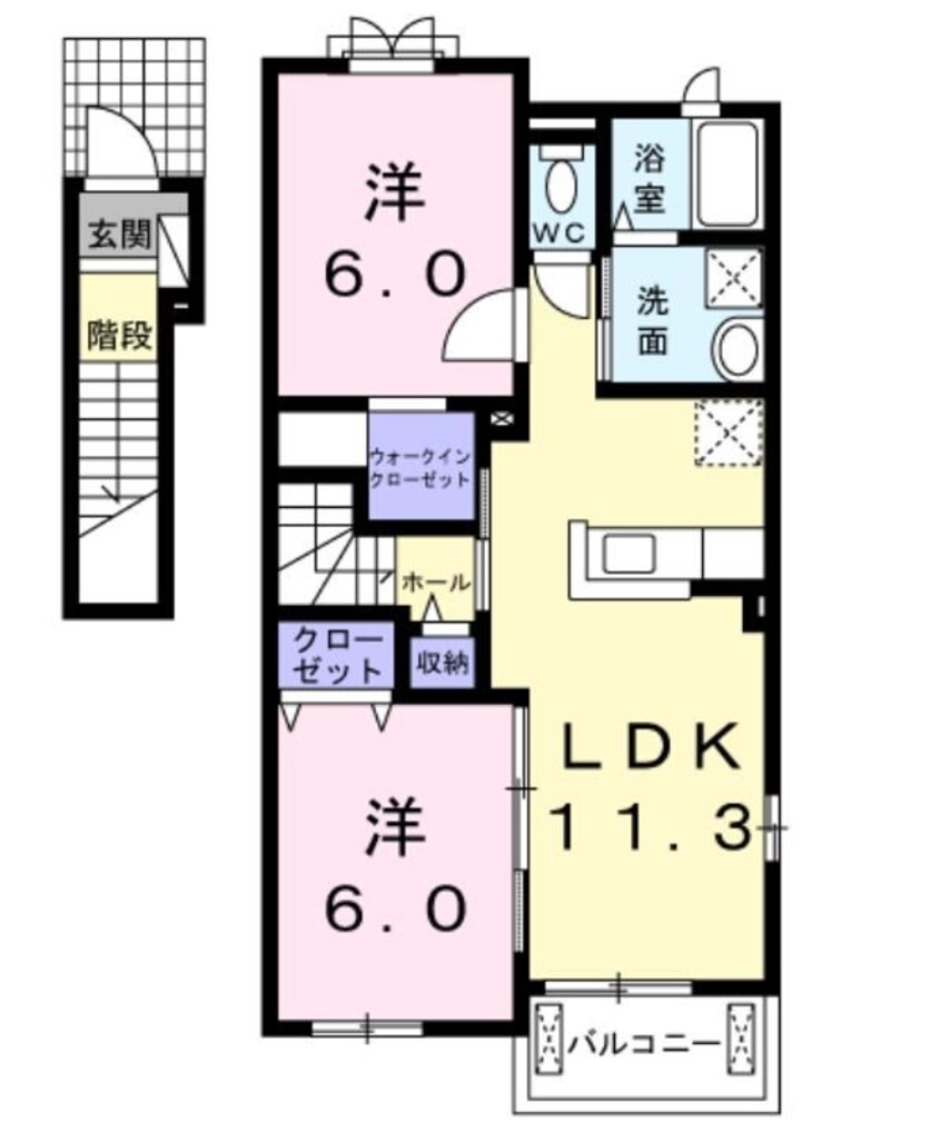 間取図 パルフェ