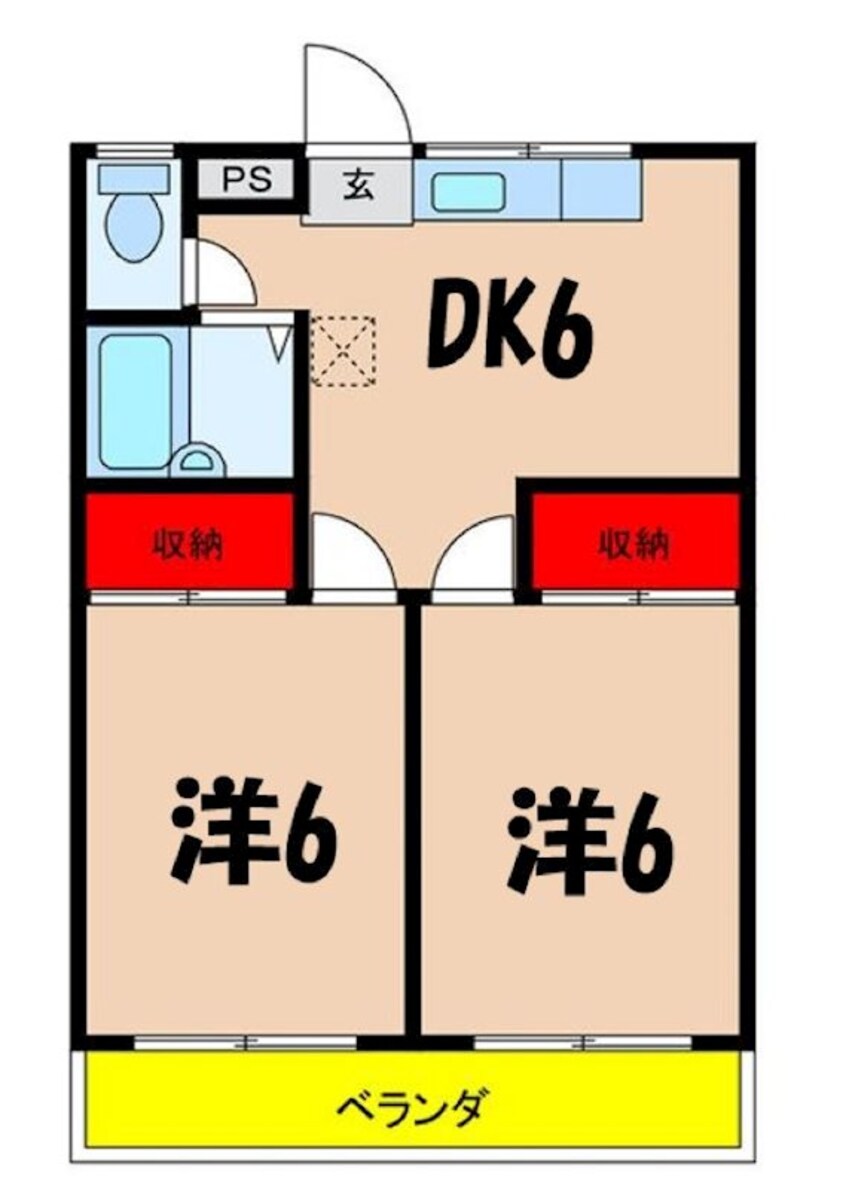 間取図 セピアマンション