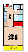 飯田線（長野県内）/宮木駅 徒歩25分 2階 築20年 1Kの間取り