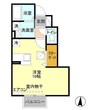 パークソレール 1Rの間取り
