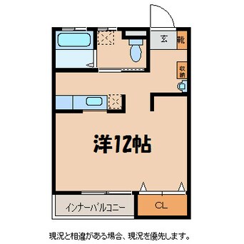 間取図 飯田線（長野県内）/伊那北駅 徒歩37分 2階 築18年