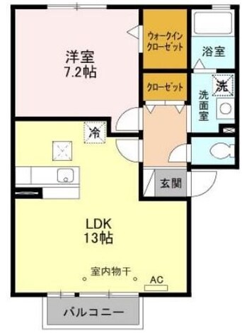 間取図 飯田線（長野県内）/伊那市駅 徒歩26分 1階 築18年
