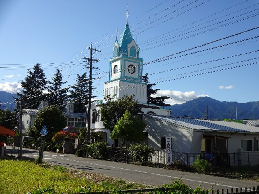 緑ｹ丘敬愛幼稚園(幼稚園/保育園)まで346m カーサ藍Ｂ