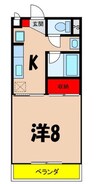 飯田線（長野県内）/沢駅 徒歩9分 2階 築20年 1Kの間取り