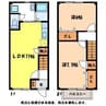 飯田線（長野県内）/田畑駅 徒歩25分 1-2階 築23年 2LDKの間取り