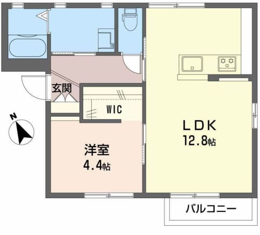 間取図 飯田線（長野県内）/木ノ下駅 徒歩10分 2階 築27年