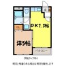 アピタシオン双葉 1DKの間取り