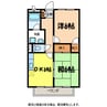 飯田線（長野県内）/小町屋駅 徒歩9分 1階 築28年 2DKの間取り