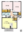 飯田線（長野県内）/伊那市駅 徒歩13分 2階 築21年 2LDKの間取り