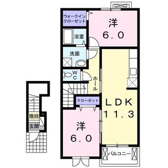 間取図 プリート　フィオーレ