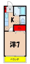 飯田線（長野県内）/伊那北駅 徒歩67分 2階 築20年 1Kの間取り