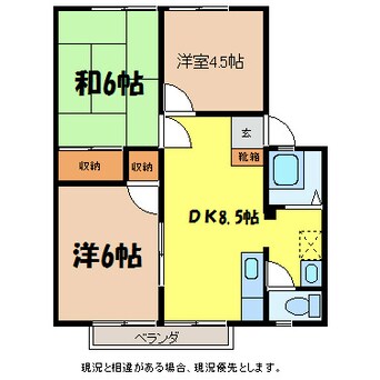 間取図 第一コーポ