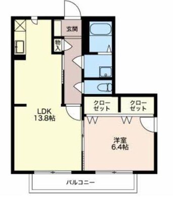 間取図 アヴニールエイト