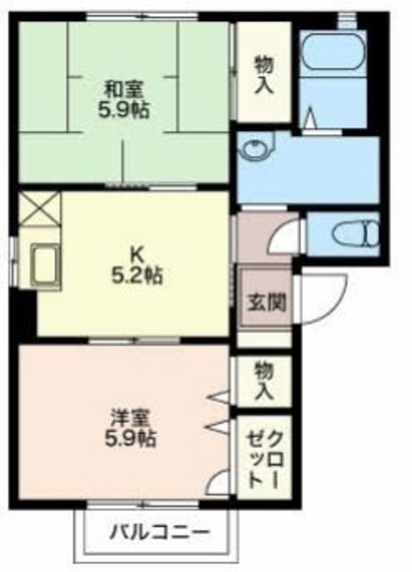 間取図 フォーレスマロニエＡ