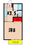 飯田線（長野県内）/田畑駅 徒歩23分 2階 築35年 1Kの間取り