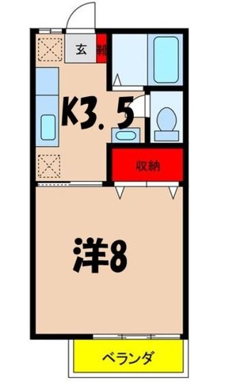 間取図 飯田線（長野県内）/田畑駅 徒歩23分 2階 築36年
