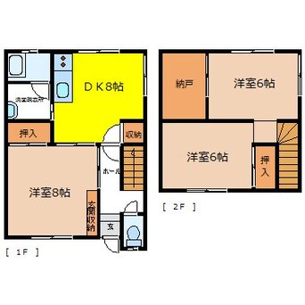 間取図 飯田線（長野県内）/駒ケ根駅 徒歩5分 築35年