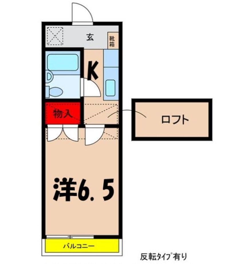 間取図 ナチュラルパレスIII