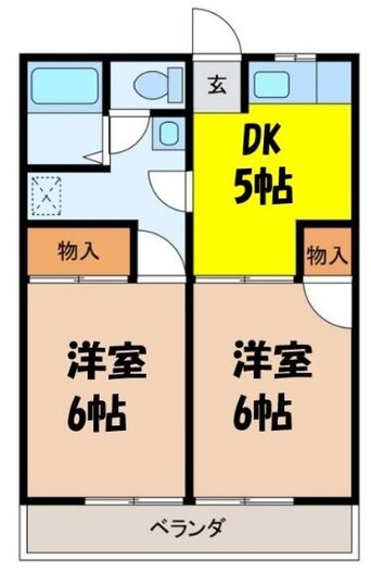 間取図 Maison des VERRE α