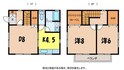 桜ヶ丘ハイツ　５の間取図