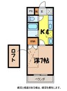 飯田線（長野県内）/伊那北駅 徒歩49分 3階 築23年 1Kの間取り