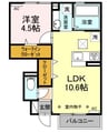 飯田線（長野県内）/伊那北駅 徒歩38分 1階 築4年 1LDKの間取り