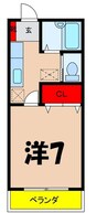 グランステージ 1Kの間取り