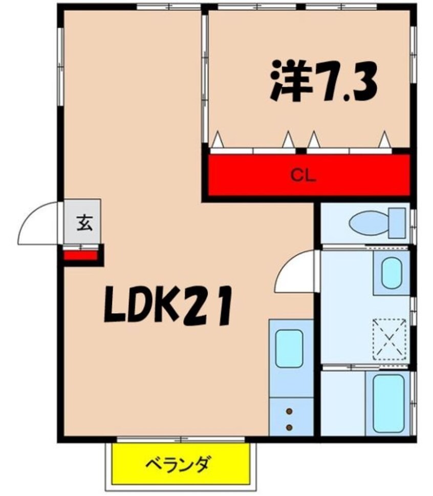 間取図 小城マンション