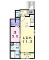 飯田線（長野県内）/北殿駅 徒歩17分 1階 築5年 1LDKの間取り
