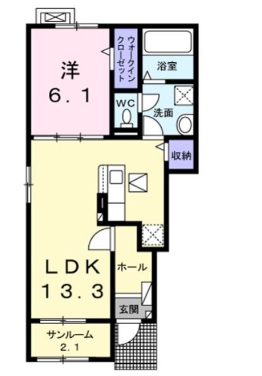 間取図 Le　Lien　II