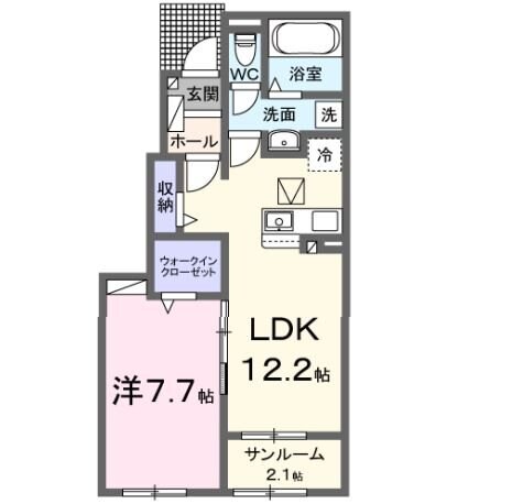 間取り図 カーサラルゴ