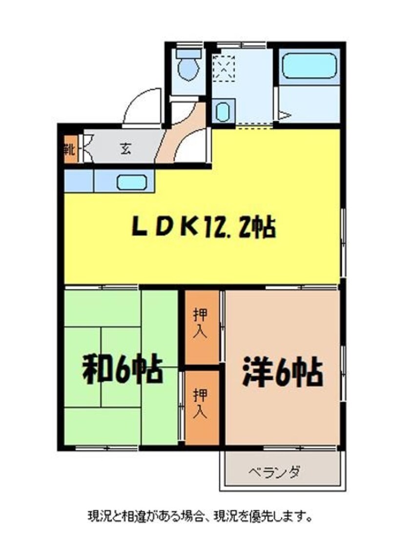 間取図 セフィラ北町Ｂ棟