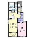セレーノ伊那IIの間取図