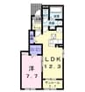 飯田線（長野県内）/伊那北駅 徒歩13分 1階 築浅 1LDKの間取り