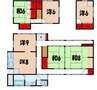 木曽郡大桑村の家 6DKの間取り