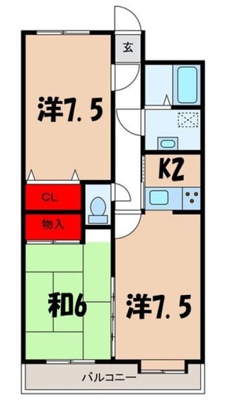 間取図 ライトコート青山