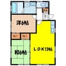 とんとん村　５ 2LDKの間取り