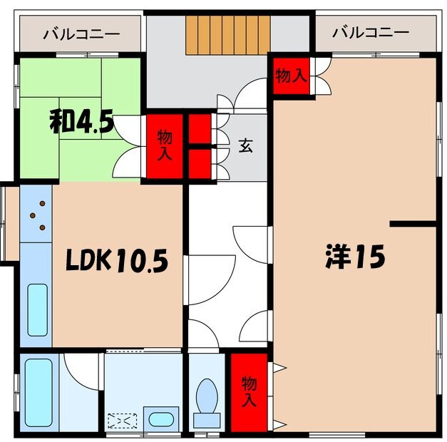 間取り図 ペアレント