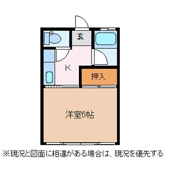 間取図 藤森コーポ
