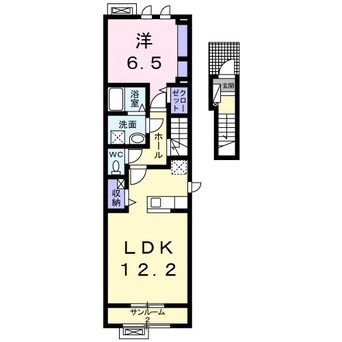 間取図 カーサ　クレア