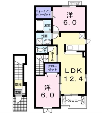 間取図 モルティ・カミジマC