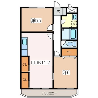 間取図 ニューマリッチ愛