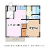 塩ノ崎ビル 1LDKの間取り