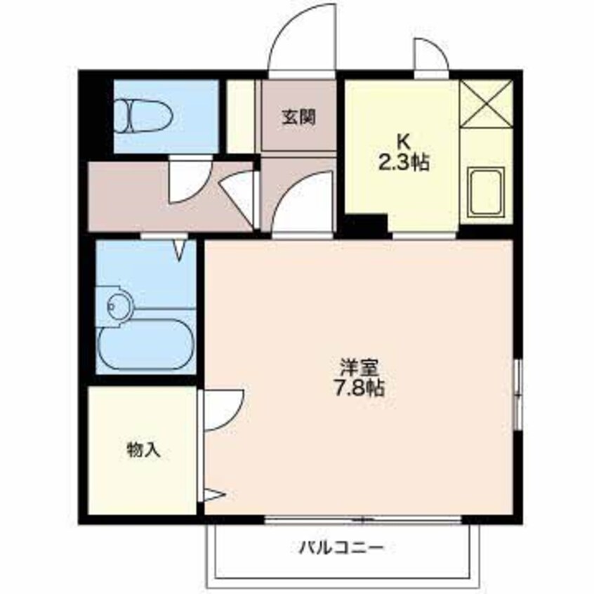 間取図 ドミールのぞみＧ