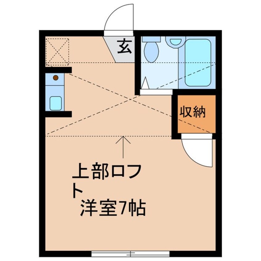 間取図 メゾン岡の宮Ｃ